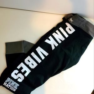 PINK Victoria Secret Drawstring Yoga Leggings